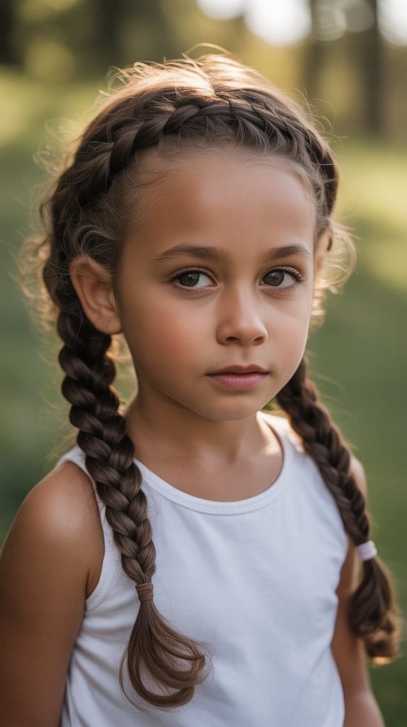 The Curly Halo Braid