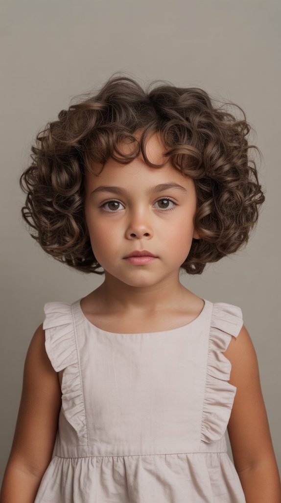 Curly Bob with Natural Texture