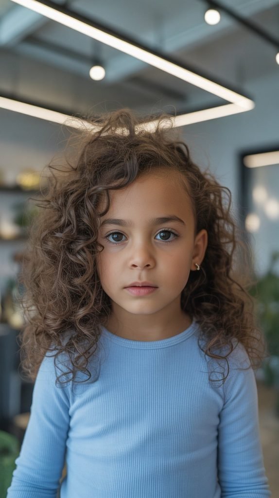 Asymmetrical Side Part