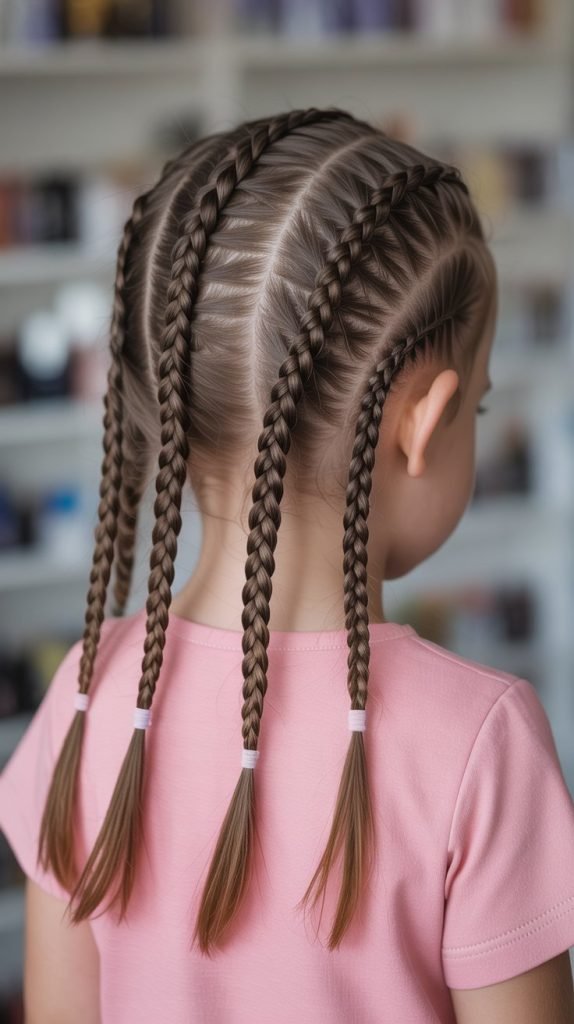 Multiple Small Braids for Texture
