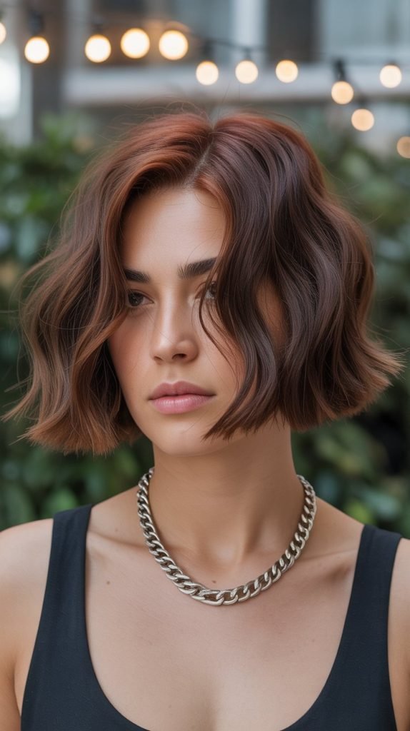 Choppy Bob with Piece-y Texture