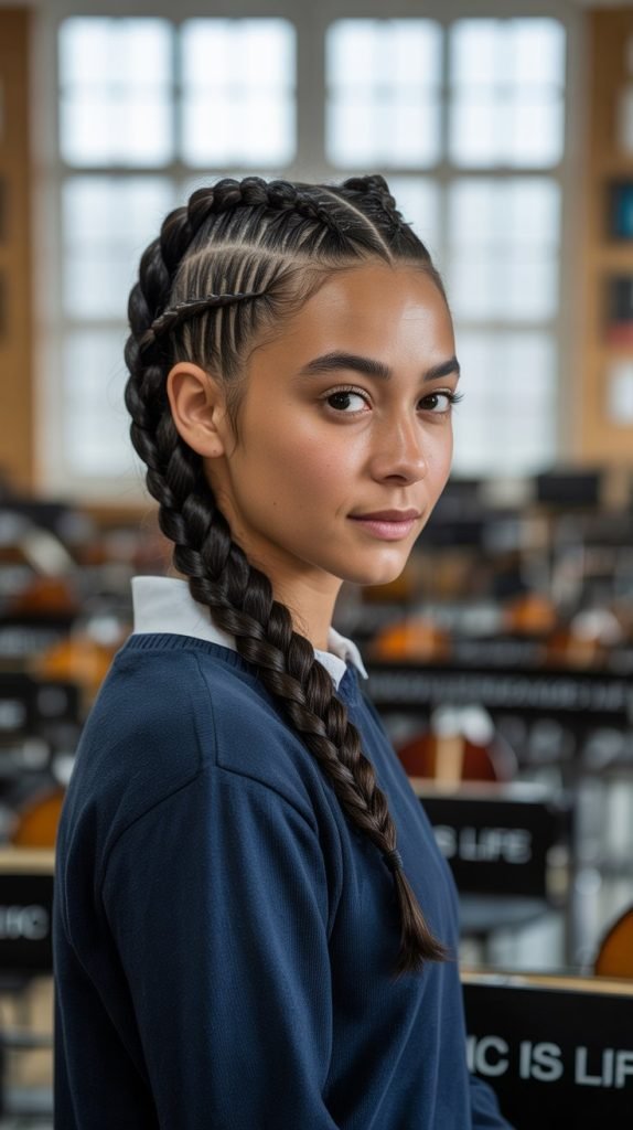 Accordion Braid Technique