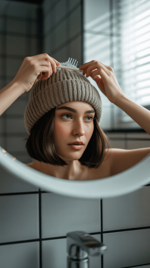 Pre-Hat Hair Preparation Techniques