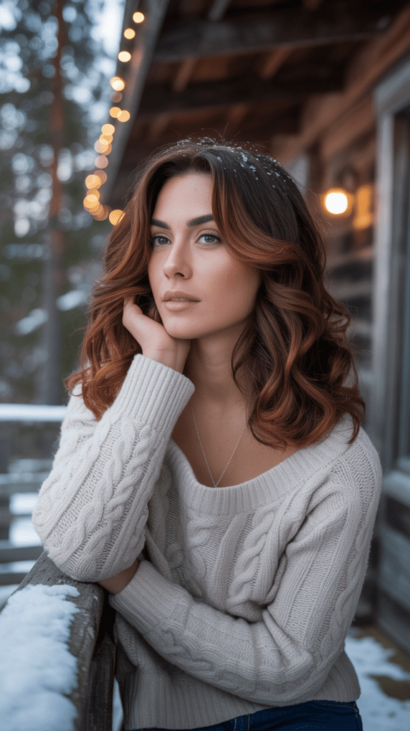 Chestnut Copper Balayage