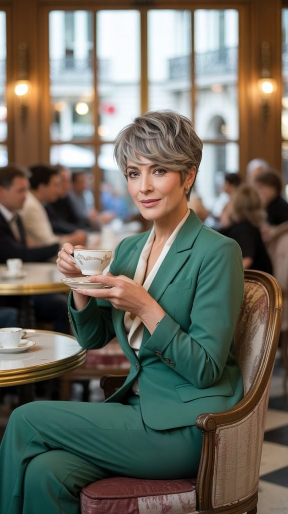 Sophisticated Pixie Cut