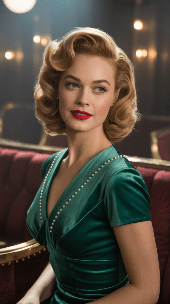  Vintage Victory Rolls