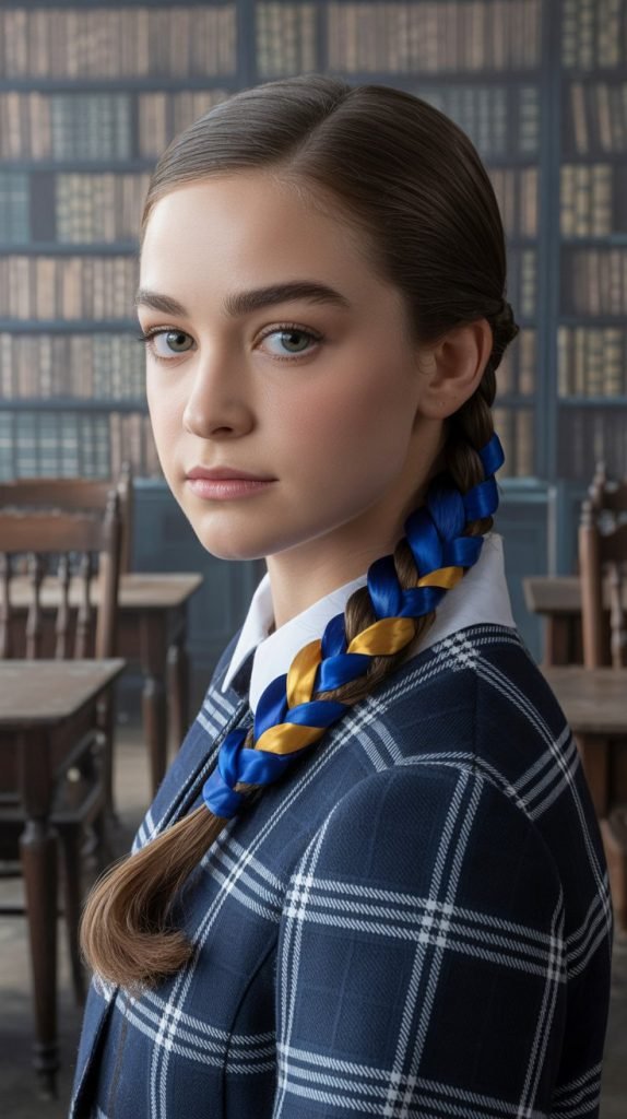 Low Side Braid with Ribbon