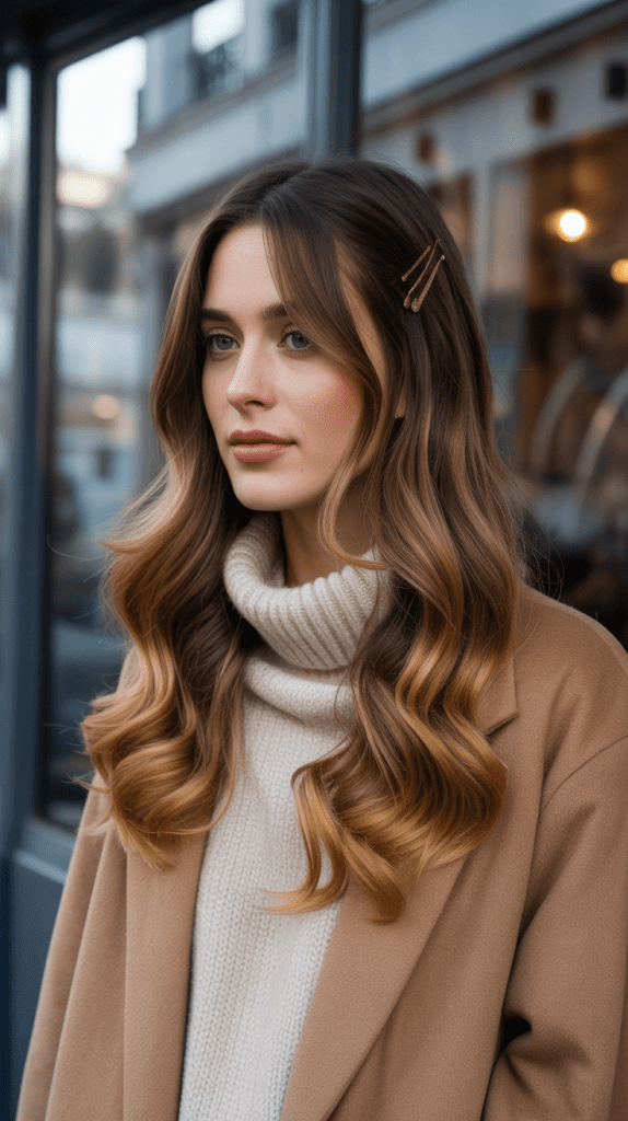 Golden Caramel Ombre