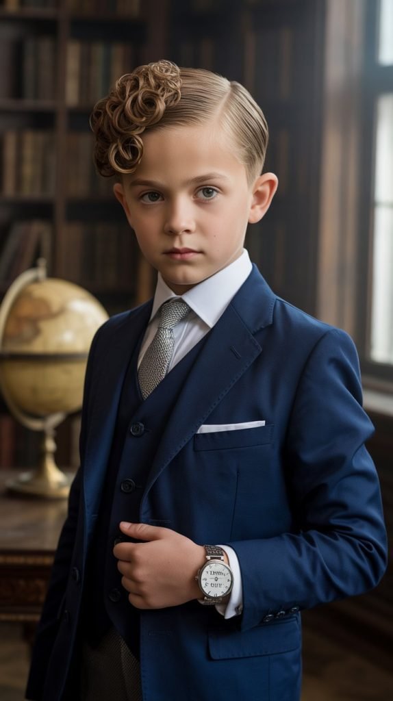 Classic Curly Gentleman's Cut