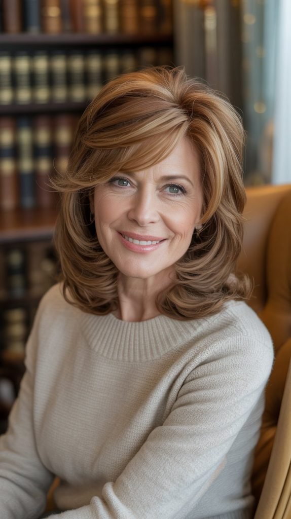 Layered Shoulder Cut with Volume