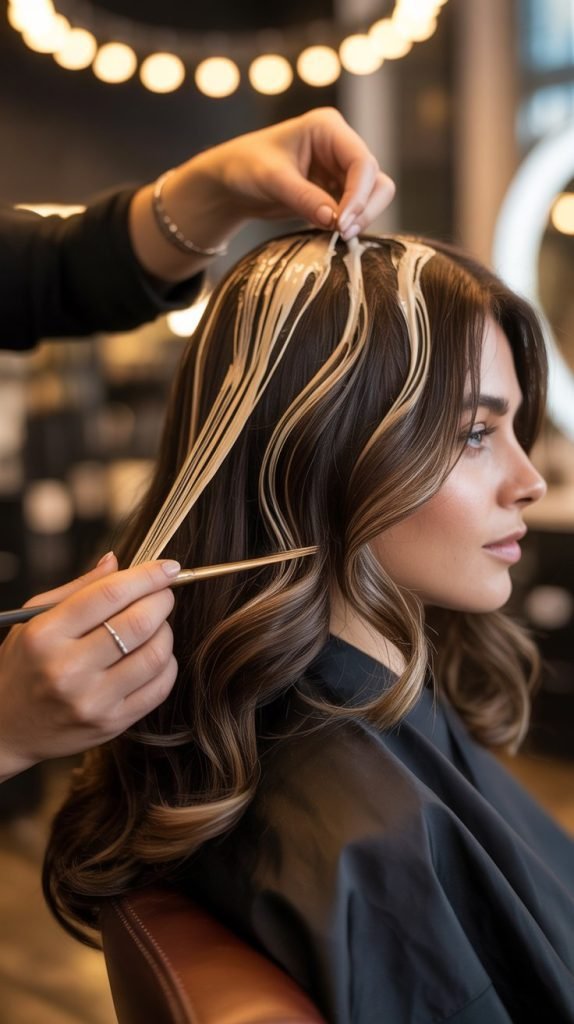 Caramel Hair Painting