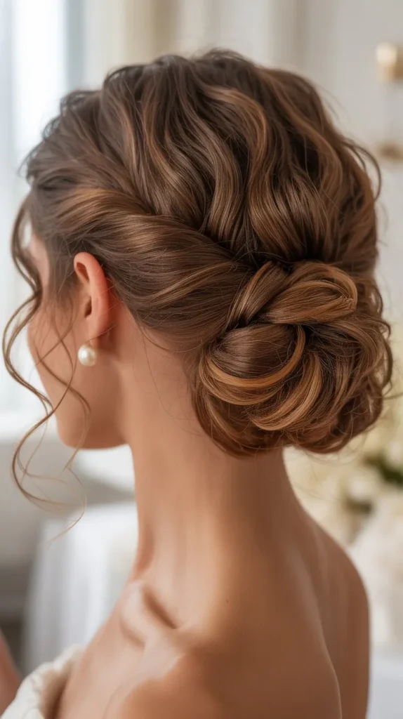 Twisted Side Bun Detail