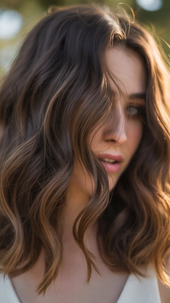 Subtle Caramel Lowlights