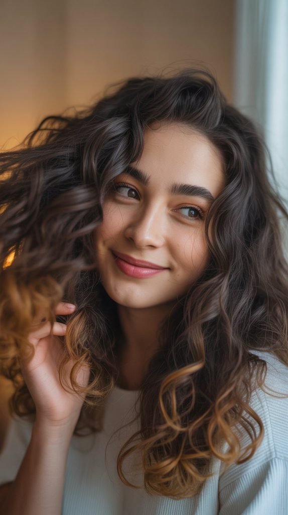 Caramel Peek-a-Boo Highlights