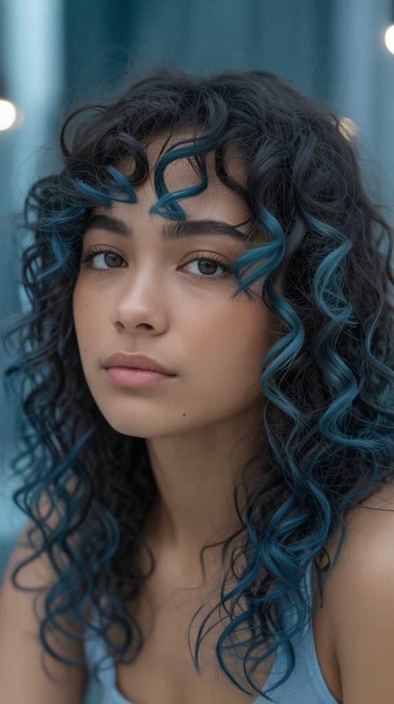 Cerulean Blue Balayage Blend