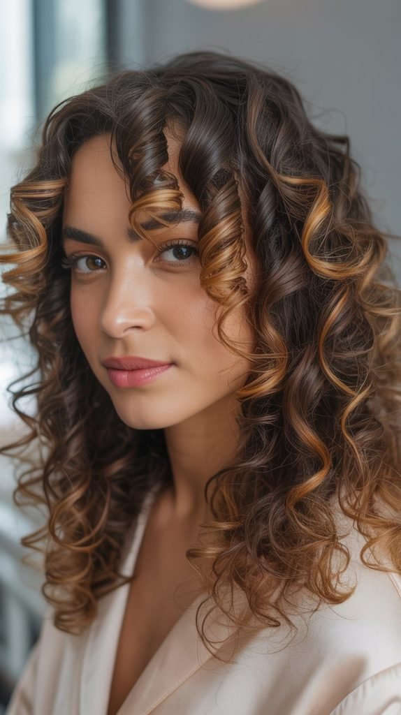 Caramel Foil Highlights