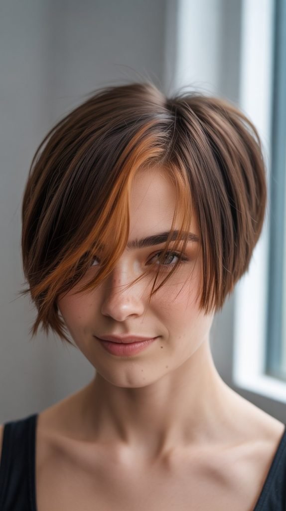 Caramel Peek-a-Boo Highlights