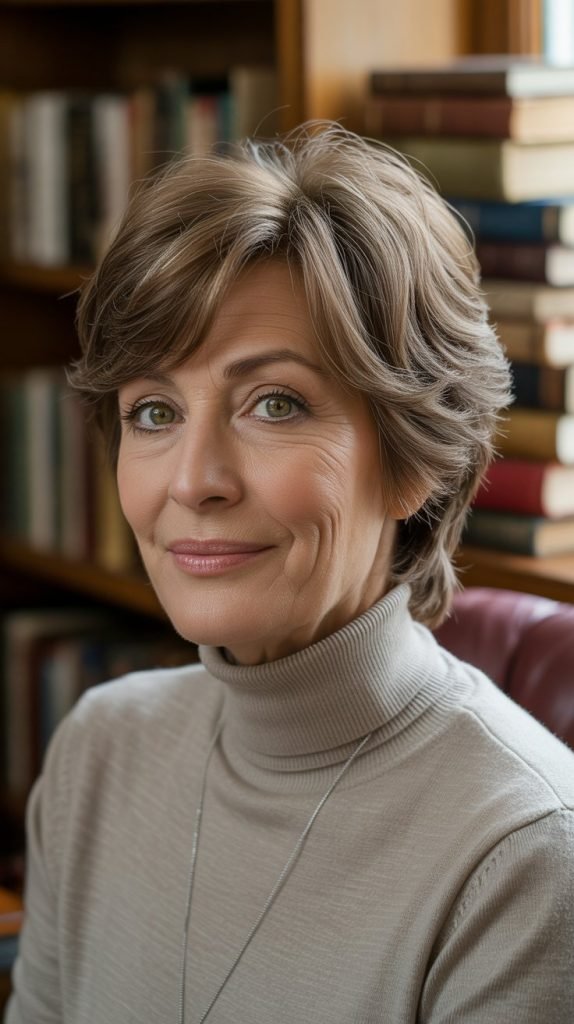 . Pixie with Longer Layers