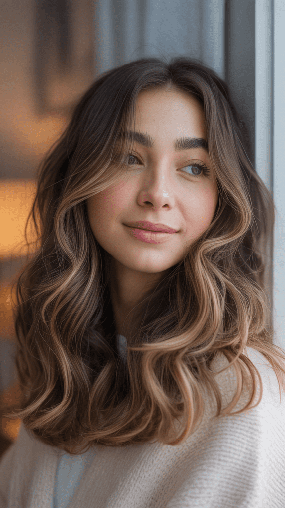 Caramel Balayage Highlights