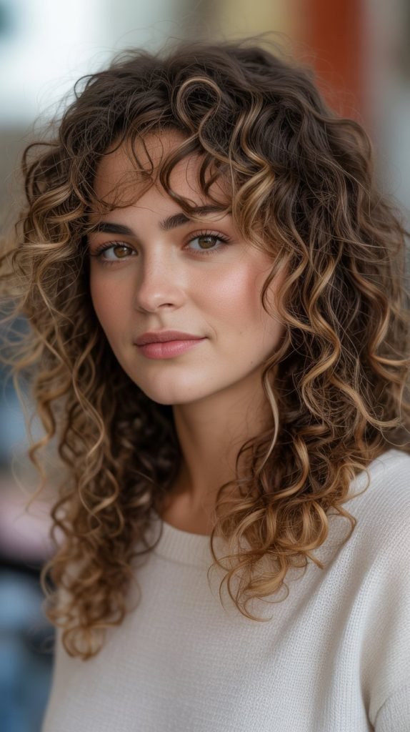 Caramel Highlights for 4A Curls