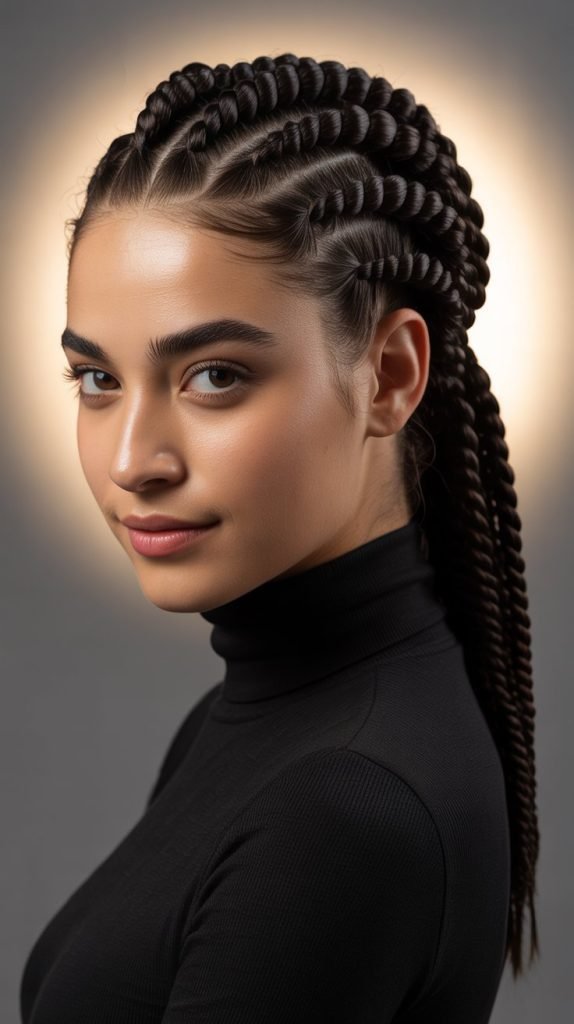 Twisted Protective Ponytail