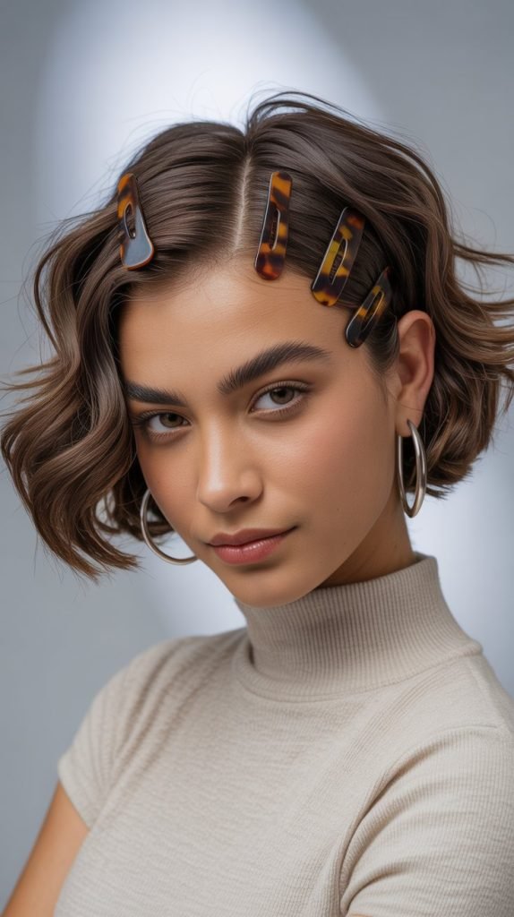 Textured Bob Scrunch