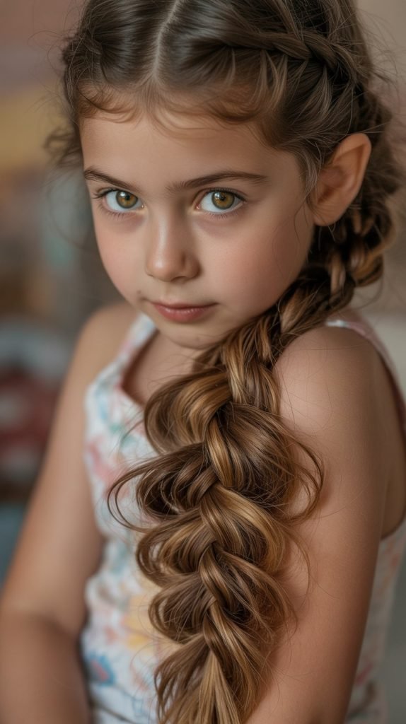 Fishtail Braid with Textured Finish