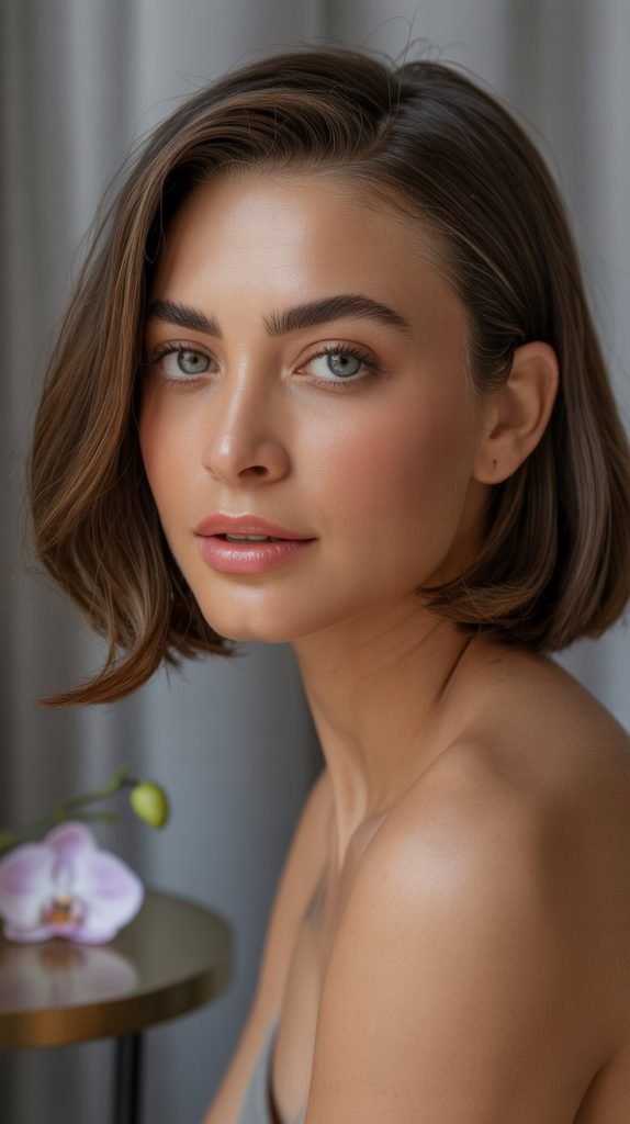 Face-Framing Medium Cut