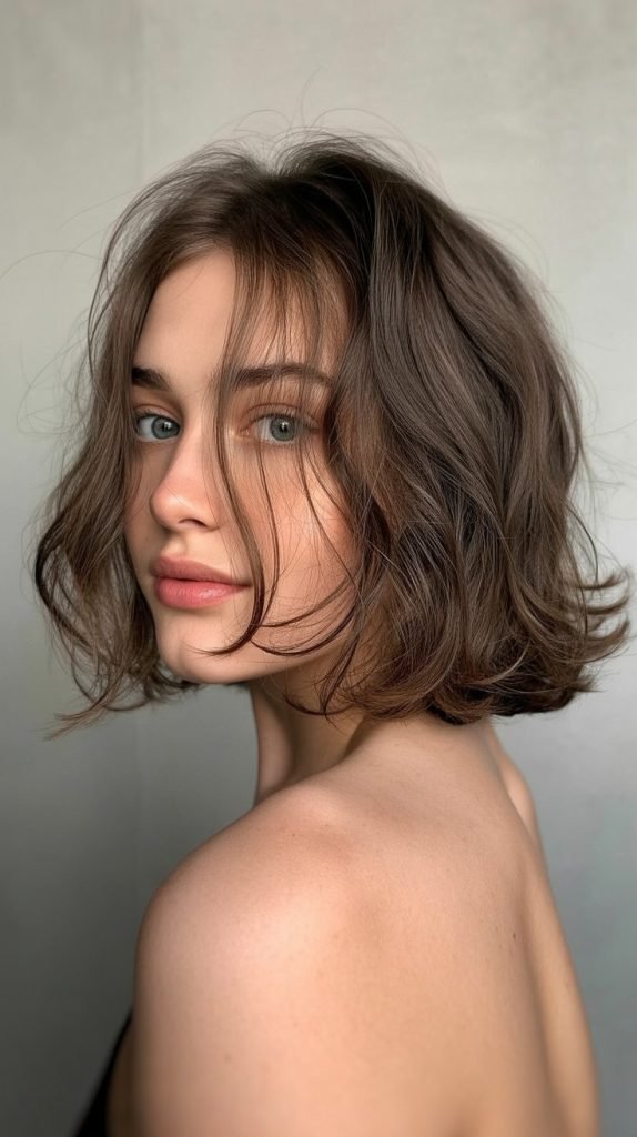 Textured Lob with Razored Ends