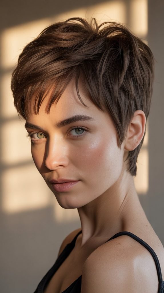 Textured Crop with Choppy Layers