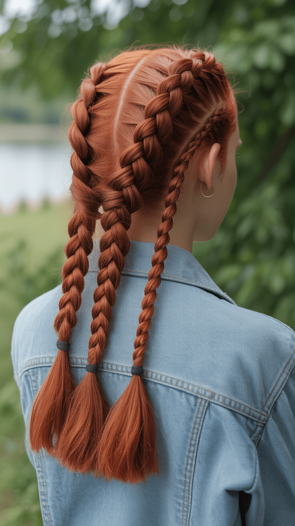 Triple Strand Twist Braid