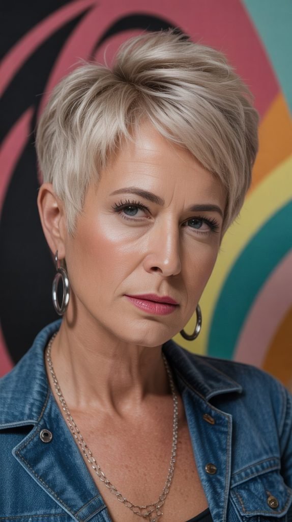 Edgy Pixie with Attitude