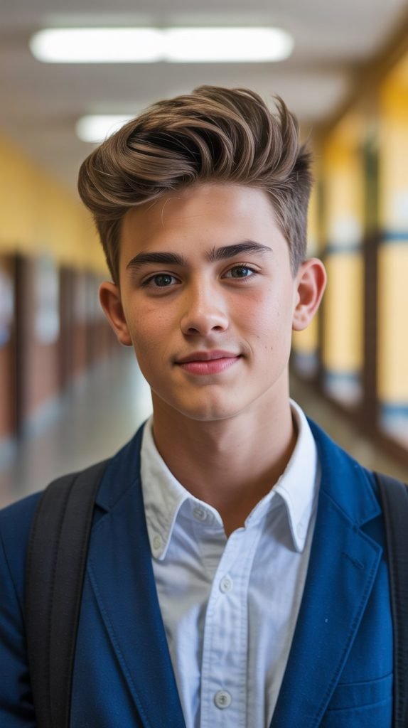 Modern Textured Quiff