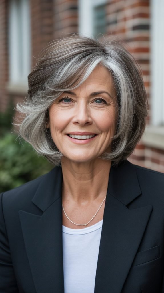 Inverted Bob with Stacked Layers