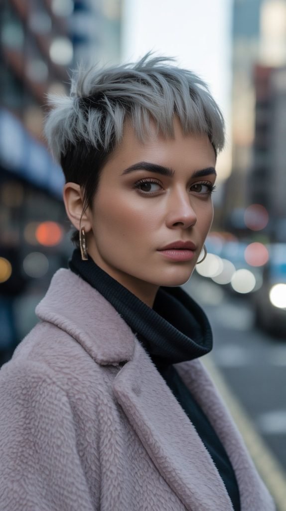 Disconnected Pixie Cut