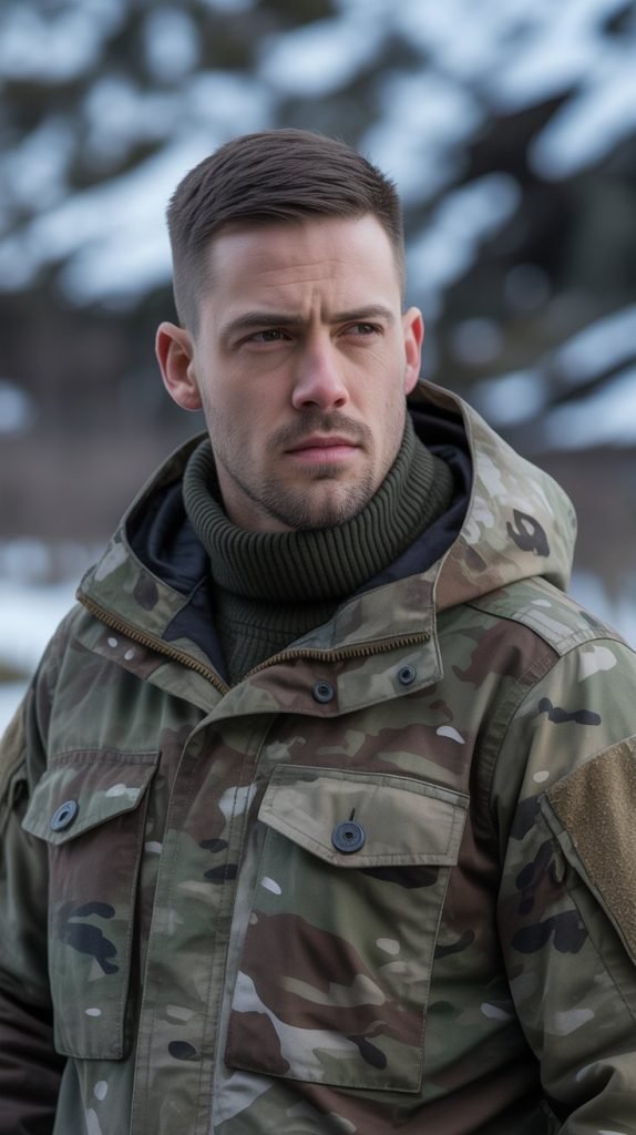 Military-Inspired High and Tight