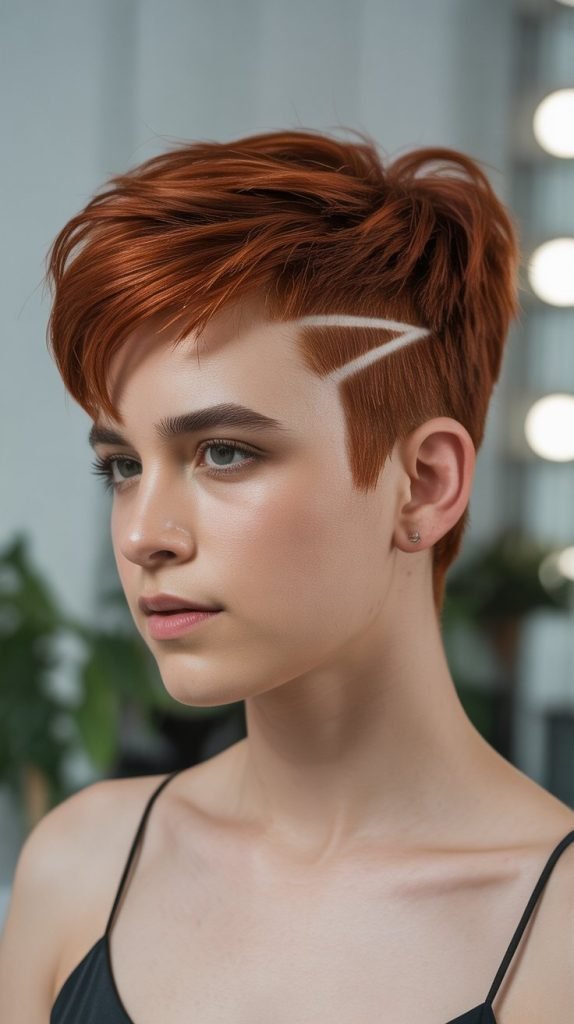 Disconnected Pixie with Modern Edge