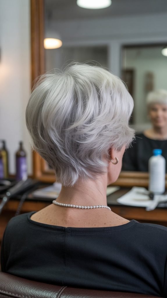 Tapered Neckline Cut