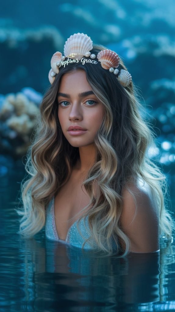  Blonde Mermaid Waves