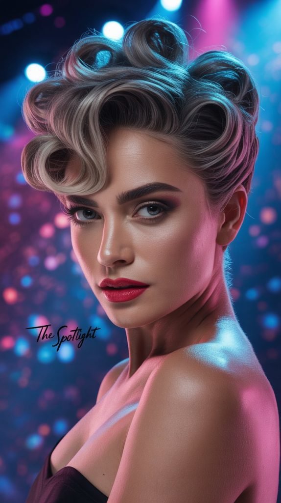  Curled Volume Clusters