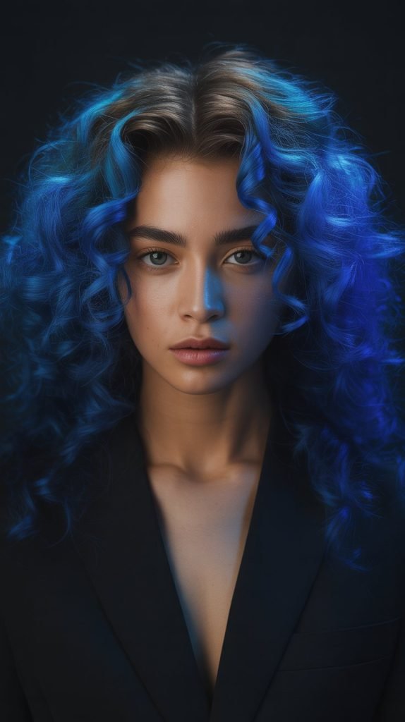 Bold Electric Cobalt Highlights