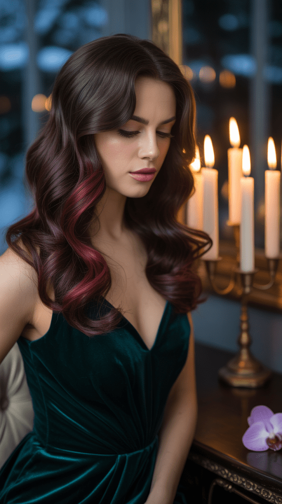  Mahogany Red Highlights