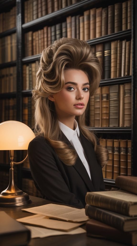 Bouffant Volume Style