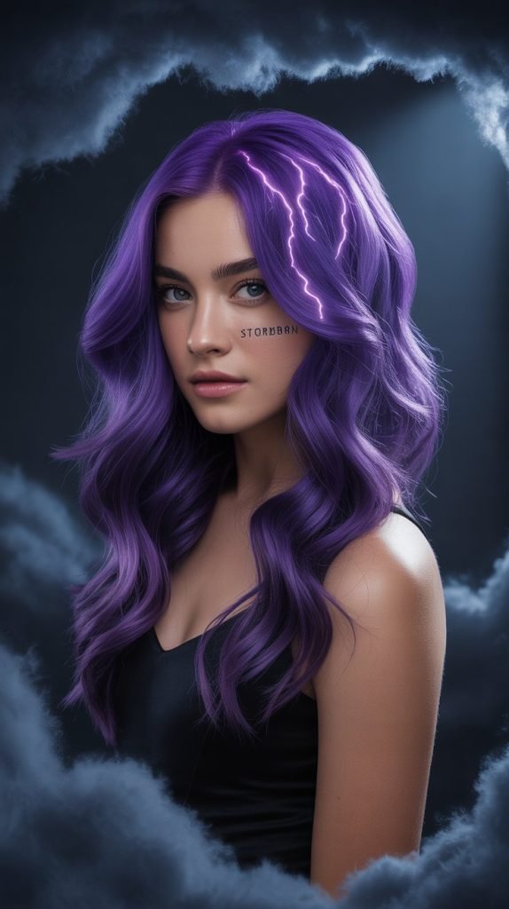 Electric Storm Purple