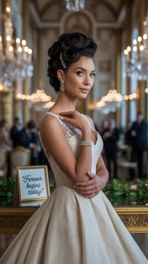  Formal Black-Tie Wedding Updos