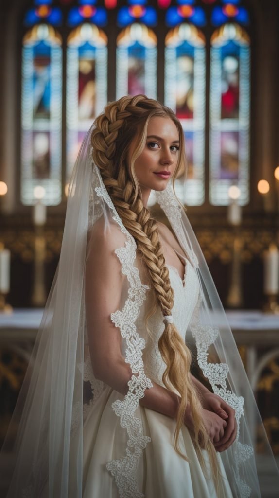 Braided Veil Attachment