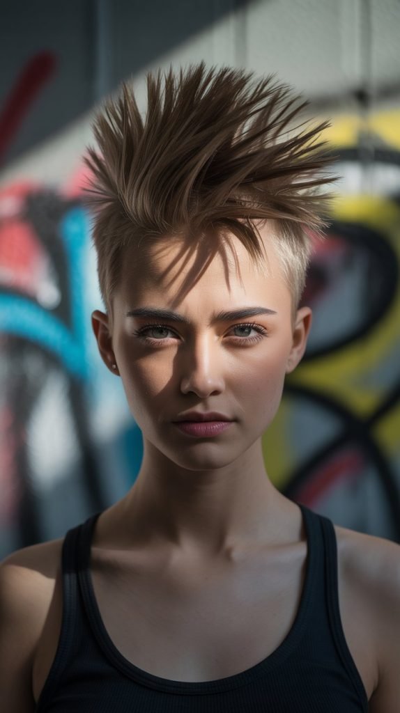 Mohawk-Inspired Faux Hawk