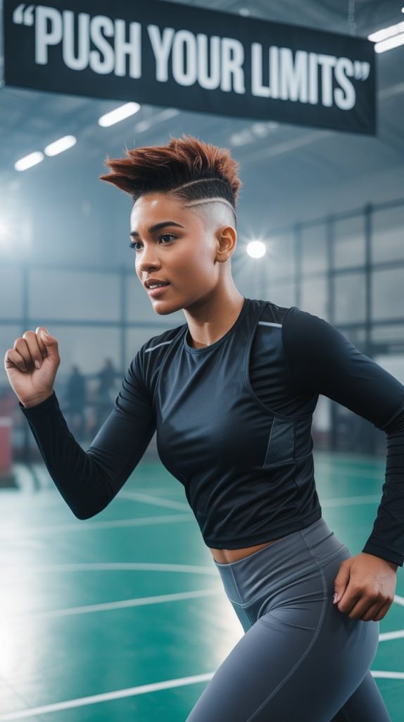 Sports-Friendly Short Hairstyles