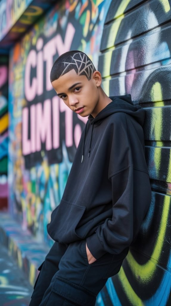 Classic Buzz with Line Design