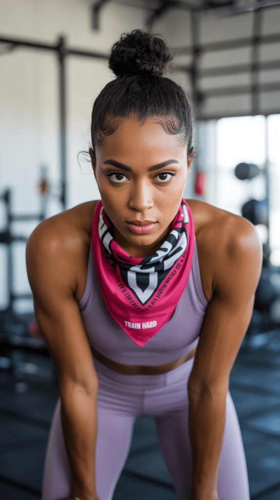 Top Knot with Bandana Base